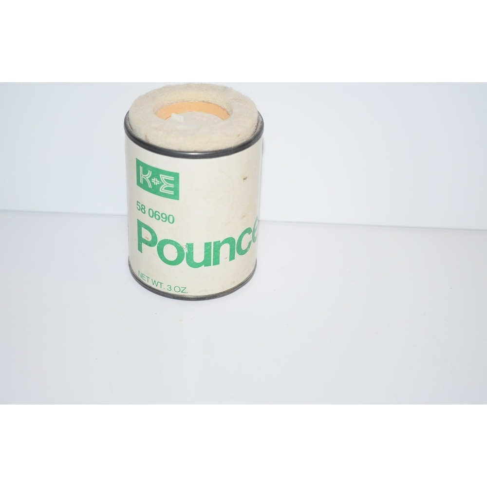 Vtg K&E Drafting Lettering Inking Powder Pounce 3/4 Full - Picture 2 of 5